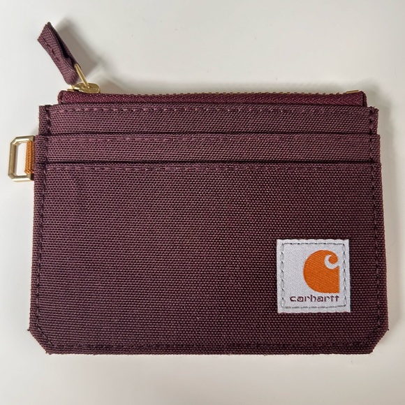 Carhartt Handbags - Carhartt purple cardholder Zippered compartment 5 card slots